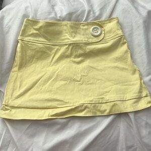 “Red Ox- Yellow Mini Skirt size 2”